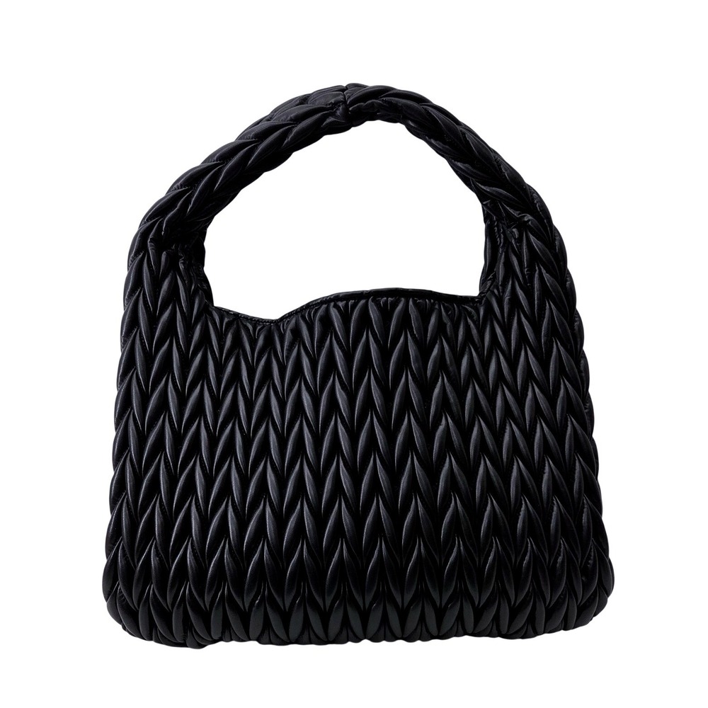 Shiraleah Black Chevron Puffer handbag - Size 17x20x2‎